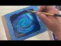 How to Paint a Watercolor Galaxy