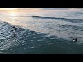 Saltburn Surfers & Sunset Drone Footage.