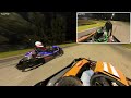 Lemans Legends League - July - New Praga Karts | Insta 360 - X4