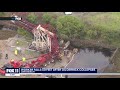 Worker falls 50 feet after oil derrick collapses in Long Beach