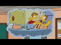 The simpsons homer strangling his father scene