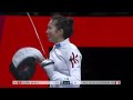 Highlights Vivian KONG Man Wai 🇭🇰 v María Luisa DOIG CALDERóN 🇵🇪 T32 Tokyo Olympics 2020 WEI 🤺