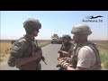 RUSSIAN MILITARY CHASES & SURROUNDS USA TROOP IN SYRIA