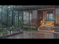 [1M VIEWS] Cozy Bedroom in the Rainy forest ☔️| Let window open to a deep sleep instantly 😴