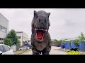 Jurassic Realistic T-Rex Costume with Stilts | Dinosaur Costume