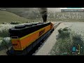 FS22 Empty lumber train