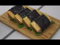 김밥에 스팸을 이렇게 넣었더니 온가족이 환호해요‼️너무 맛있고 간단한 스팸김밥| Korean Spam Gimbap