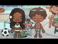 the twins throw A *SECRET* POOL PARTY 🍾 (EP.7) | *with voice* | Toca life World Roleplay
