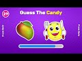 Guess the CANDY by Emoji? 🍬 From Quiz