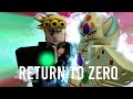 Using Gold Experience Requiem In Different Roblox JoJo Games