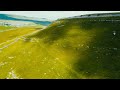 Ingleton Waterfalls Trail in North Yorkshire from Above, Cinematic 4K UHD Aerial Drone Tour