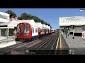 Train Simulator 4K London Underground Chesham to Aldgate Metropolitan Line Full Run i9 9900K