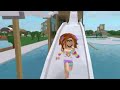 💧Alessandra Visits Roblox Wildwater Kingdom Waterpark !! Throwback 2019💧