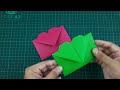 Heart Shape Envelope Making Ideas 💌 || How to Make Easy Origami Envelope at home
