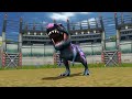 T-Rex vs Titanoboa vs Megalodon (🦖🆚🐍🆚🦈) - Jurassic Park Builder