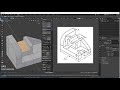 Blender 2.8 Modélisation d'une pièce technique