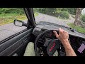 1984 Peugeot 205 Turbo 16 - Rare Group B Homologation Hot Hatch Drive (POV Binaural Audio)