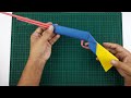 How to Make Gun With Paper Easy at Home step by step || Origami Gun Easy