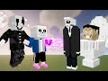 Gaster & Sans vs. Skibidi Toilet TEAM | Minecraft (Father and Son DUO!)