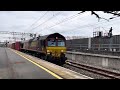 Trains At Nuneaton 26 March 2024