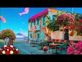 Hawaii Cafe Ambience ☕ Bossa Nova Music with Hawaiian Coffee Shop Ambience & Ocean Waves Sounds