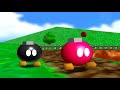 super mario 64 bloopers: Who let the chomp out?