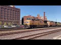 Union Pacific 7358 Eastbound Coal train with DPU