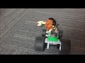 Capacitor powered Lego car