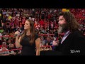 Stephanie McMahon and Mick Foley announce the WWE Universal Championship: Raw, July 25, 2016