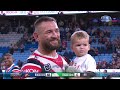 Wholesome moment as kids crash JWH's milestone match | NRL on Nine