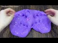 GALAXY SLIME I Mixing random into Glossy Slime I Relaxing slime videos#part1