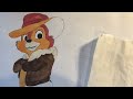 Realistic Chip & Dale Drawing (Part 1) | JelloLuck