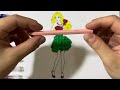 Dress Up Barbie and Barbie Characters Coloring with Sticker Book | painting and drawing for kids |