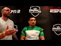 BRUTAL Head Kick KO: Luis Rafael Laurentino Post-Fight Interview