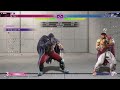 Street Fighter 6 M. Bison Combo Trials (Raw Footage)