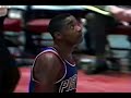 NBA On NBC - Dennis Rodman Battles Charles Barkley In Philly! 1992