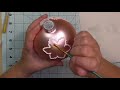 Brush Embroidery Christmas Ornament Day 8-2021