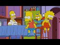 The simpsons Maggie beats Lisa and Bart scene