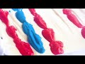 Red White & Blue Cheesecake Bars - Easy how to recipe tutorial for amazing fourth of July dessert!