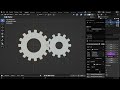 Mechanical Gears & Drivers In Blender | Easy Mechanics With Perfect Animation