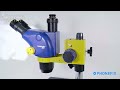 Mechanic MC65T-B3 Industrial Triocular Stereo Microscope For PCB Repair