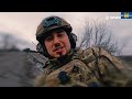 A ukrainian journalist with a Archer Artillery crew near the frontlines in Ukraine