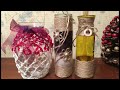 A feast of holiday diys to enjoy this holiday season❤️|Decorating dollarTree flower vases.