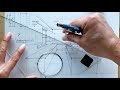 How to Draw One Point Perspective  from Plan (Accurate) #DrawKitchen #GibPal