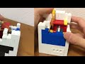 レゴコンパクト分けるボタン式自動販売機
