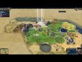No Commentary Civilization VI Gameplay - A New Empire (07/10/2023)