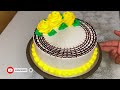 Black Forest fancy cake | Fancy Cake Decoration | Zia Food Secrets
