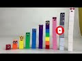 Numberblocks Make Your Own Magnetic Blocks 1 to 10 || Keiths Toy Box