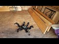 Hexapod control using reinforcement learning