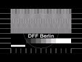 Deutscher Fernsehfunk – DFF Testbild Testcard Monoscopio – BERLIN – 1080 HD 16:9 440 Hz STEREO